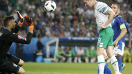Italia-Irlanda: il gol decisivo di Robbie Brady