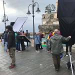 Le riprese del film "Bheeshma" in Costa d'Amalfi