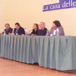 Il tavolo dei relatori al convegno di Auletta