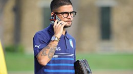 Lorenzo Insigne a Coverciano (foto Ansa.it)