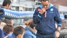 Maurizio Sarri  (foto Ansa)