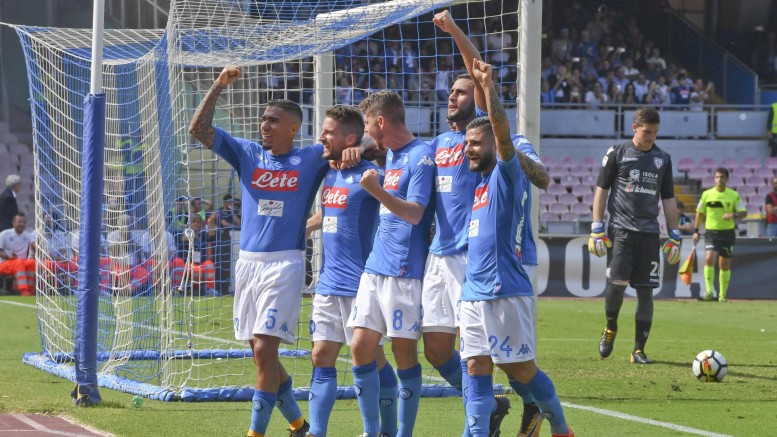 Napoli-Cagliari 3-0
