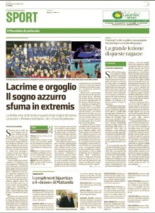 Il Tirreno del 21-10-2018