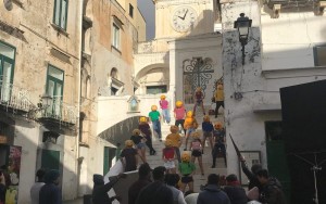 Le riprese del film "Bheeshma" in Costa d'Amalfi