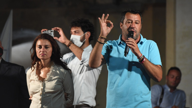 Matteo Salvini in Toscana