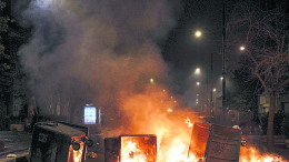 Napoli: scontri e tafferugli nella prima notte di coprifuoco